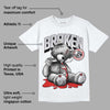 Wolf Grey 13s DopeSkill T-Shirt Sick Bear Graphic