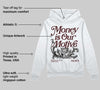 China 11s DopeSkill Hoodie Sweatshirt Money Is Our Motive Typo Graphic