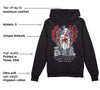 Bred Reimagined 4s DopeSkill Hoodie Sweatshirt Angels Graphic