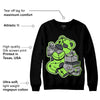 AJ 5 Green Bean DopeSkill Sweatshirt Bear Steals Sneaker Graphic