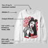 Fire Red “Black Tongue” 5s DopeSkill Sweatshirt New H.M.O Graphic