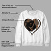 Palomino 1s DopeSkill Sweatshirt Heart AJ 1 Graphic