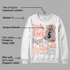 Crimson Bliss 5s DopeSkill Sweatshirt Real Ones Move In Silence Graphic