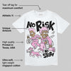 Orchid 4s DopeSkill T-Shirt No Risk No Story Graphic