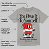 Grey Collection DopeSkill Grey T-shirt Owe It To Yourself Graphic