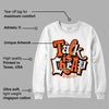 Orange Milk DopeSkill Sweatshirt Talk Is Chip Graphic