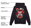 AJ Spizike Bred DopeSkill Hoodie Sweatshirt New Double Bear Graphic