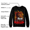 Red Collection DopeSkill Sweatshirt Black King Graphic