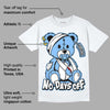 Powder Blue 9s DopeSkill T-Shirt Hurt Bear Graphic