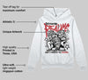 Flight Club 4s DopeSkill Hoodie Sweatshirt Distorted Realms Graphic