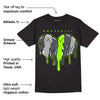 AJ 5 Green Bean DopeSkill T-Shirt Slime Drip Heart Graphic