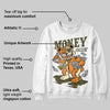 Olive Collection DopeSkill Sweatshirt Money Callin' Graphic