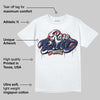 Midnight Navy 1s DopeSkill T-Shirt Rare Breed Type Graphic