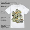 AJ 5 Jade Horizon DopeSkill T-Shirt Bear Steals Sneaker Graphic