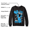 University Blue 2s DopeSkill Sweatshirt Love Sick Graphic