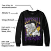 Field Purple 12s DopeSkill Sweatshirt Sorry I've Been Trappin Graphic