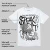 Black Cat 3s DopeSkill T-Shirt Speak It Graphic