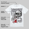White Cement 4s DopeSkill T-Shirt Mystery Ghostly Grasp Graphic