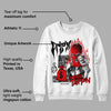 Cherry 12s DopeSkill Sweatshirt Drip'n Never Tripp'n Graphic