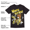 Yellow Snakeskin 11s DopeSkill T-Shirt Money Is Our Motive Bear Graphic