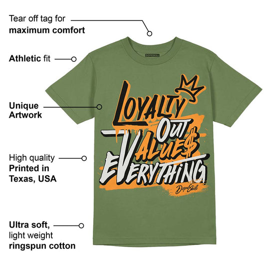 Olive 5s DopeSkill Olive T-shirt LOVE Graphic
