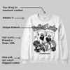 White Cement 4s DopeSkill Sweatshirt Feeling Lucky Graphic