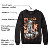 Brilliant Orange 12s DopeSkill Sweatshirt Then I'll Die For It Graphic