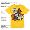 Vivid Sulfur 4s DopeSkill Yellow T-shirt Talk Is Chip Graphic