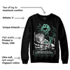 Green Glow 1s DopeSkill Sweatshirt Show Me The Money Graphic