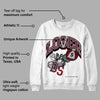 Burgundy 5s DopeSkill Sweatshirt Loser Lover Graphic