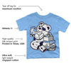 University Blue 6s DopeSkill Toddler Kids T-shirt Bear Steals Sneaker Graphic - University Blue T-shirt