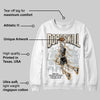 Reverse Metallic 5s DopeSkill Sweatshirt Thunder Dunk Graphic