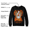 Brilliant Orange 12s DopeSkill Sweatshirt Angels Graphic