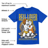 Royal Blue Collection DopeSkill Royal Blue T-shirt Real Lover Graphic