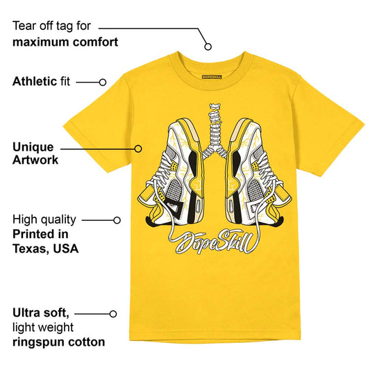 Vivid Sulfur 4s DopeSkill Yellow T-shirt Breathe Graphic