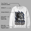 Midnight Navy 3s DopeSkill Sweatshirt Black King Graphic