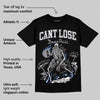 Leather Curb Sneakers White Anthracite DopeSkill T-Shirt Cant Lose Graphic