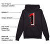 Satin Bred 1s DopeSkill Hoodie Sweatshirt No.1 Graphic