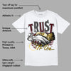 Yellow Bordeaux DopeSkill T-Shirt Trust No One Graphic