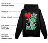 Green Glow 1s DopeSkill Hoodie Sweatshirt Love Sick Graphic