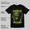 Neon Green Collection DopeSkill T-Shirt Look In My Eyes Graphic