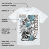 Kayano 12.1 Cream/Stillwater DopeSkill T-Shirt Side Hustle Graphic