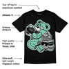 Green Glow 3s DopeSkill T-Shirt Bear Steals Sneaker Graphic