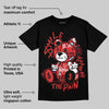 Reverse Infrared 6s DopeSkill T-Shirt Smile Through The Pain Graphic