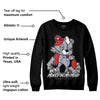 Bred Reimagined 4s DopeSkill Sweatshirt MOMM Bear Graphic