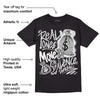 Dunk Low Pure Platinum DopeSkill T-Shirt Real Ones Move In Silence Graphic