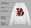 Red Cement 4S DopeSkill Hoodie Sweatshirt Talk Is Chip Graphic