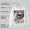 Burgundy 5s DopeSkill Sweatshirt Mystery Ghostly Grasp Graphic