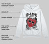 Black Toe 14s DopeSkill Hoodie Sweatshirt Crying Heart Graphic