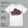 Burgundy 5s DopeSkill T-Shirt Rare Breed Type Graphic